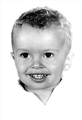 Erick Conard, September, 1950, in Colorado when one year ten months.