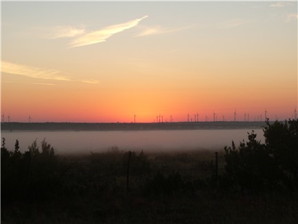 Windmills in the Mist, November 1, 2008